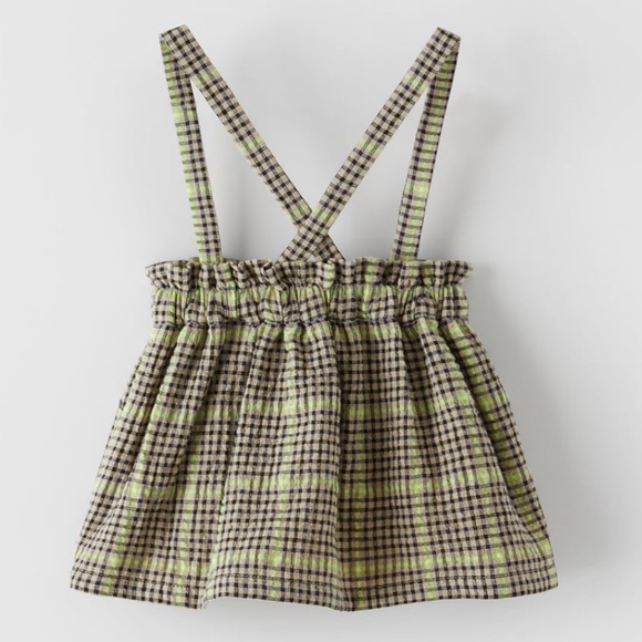 NWT Zara Baby Plaid Skirt 3-4y - Picture 2 of 4